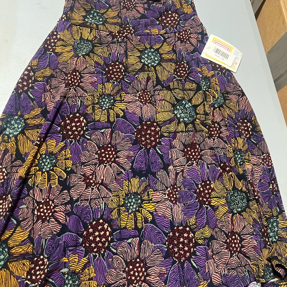 Floral Women's Skirt - Multicolor